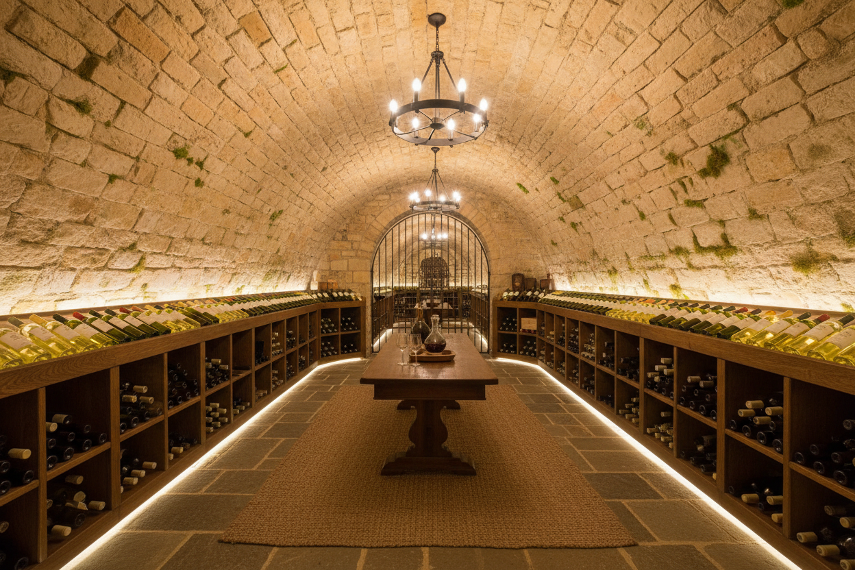 Cantina vini bianchi