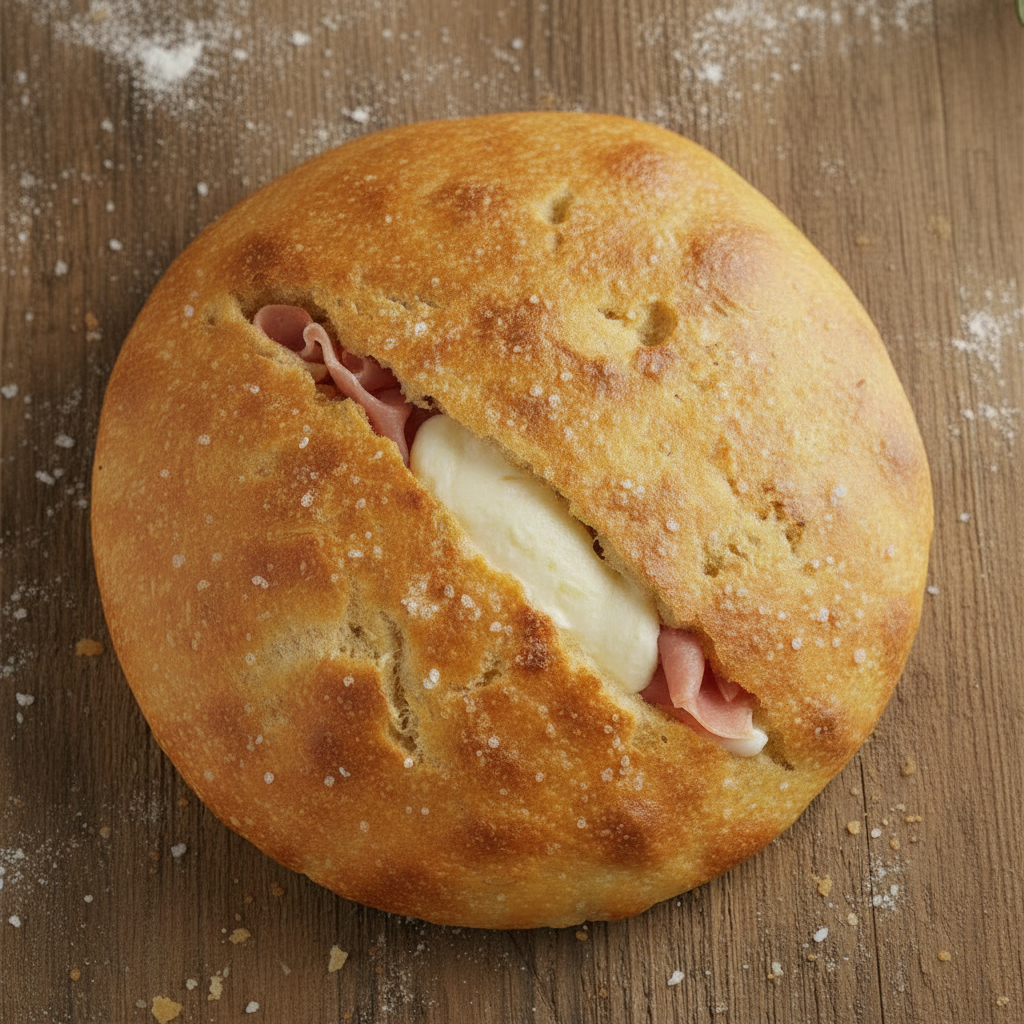 Focaccia Schiacciata con Ripieno